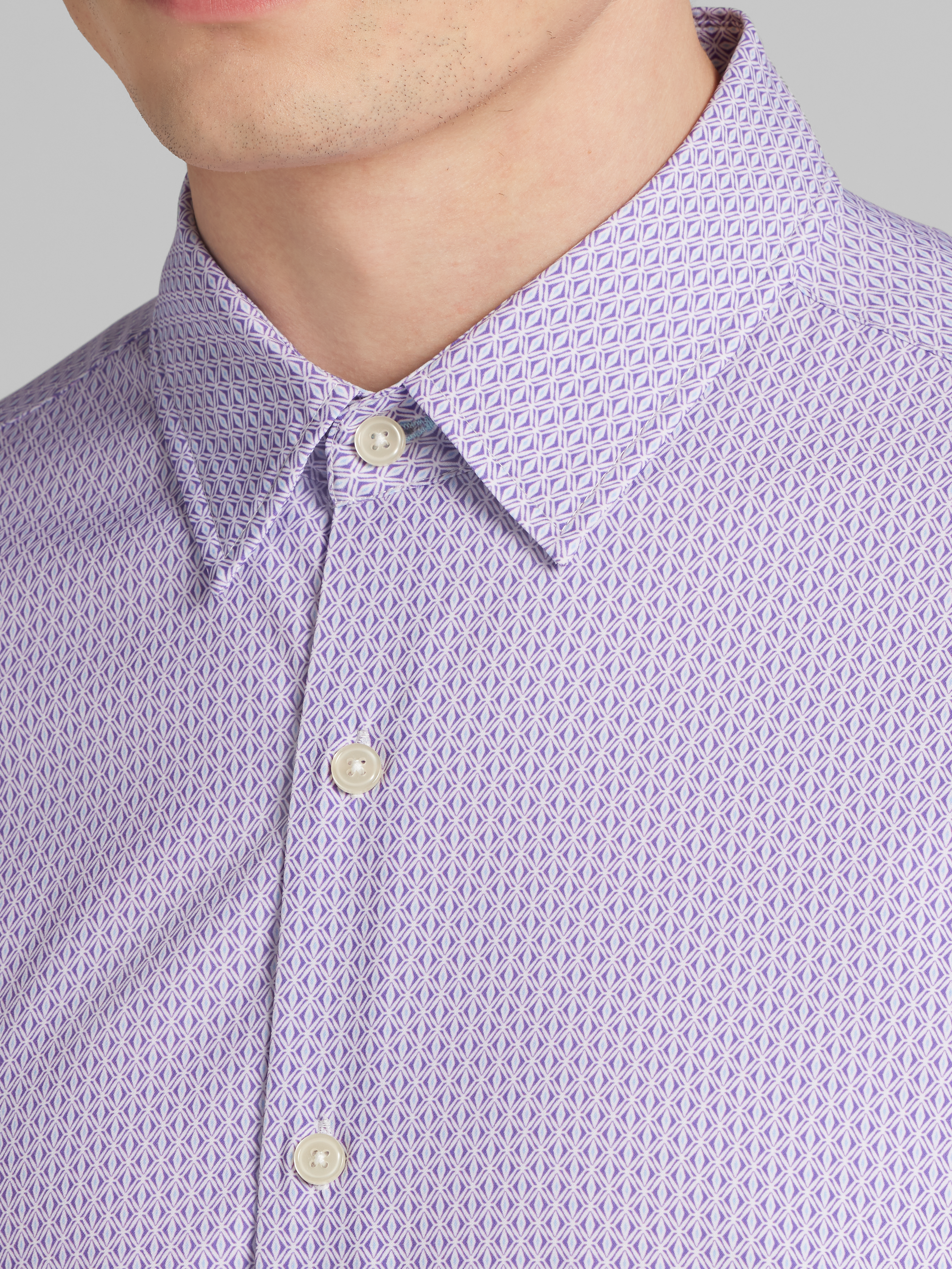 Modern Fit 4-Way Stretch Button Up Shirt