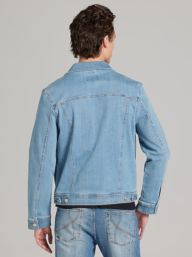 Joseph Abboud Modern Fit Denim Trucker Jacket