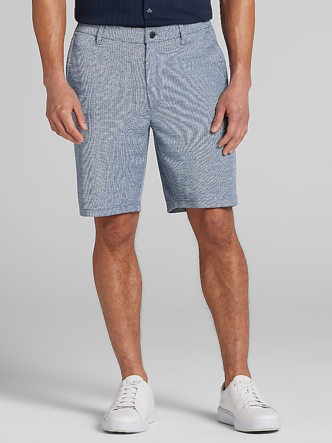 Joseph Abboud Modern Fit Pique Knit Shorts