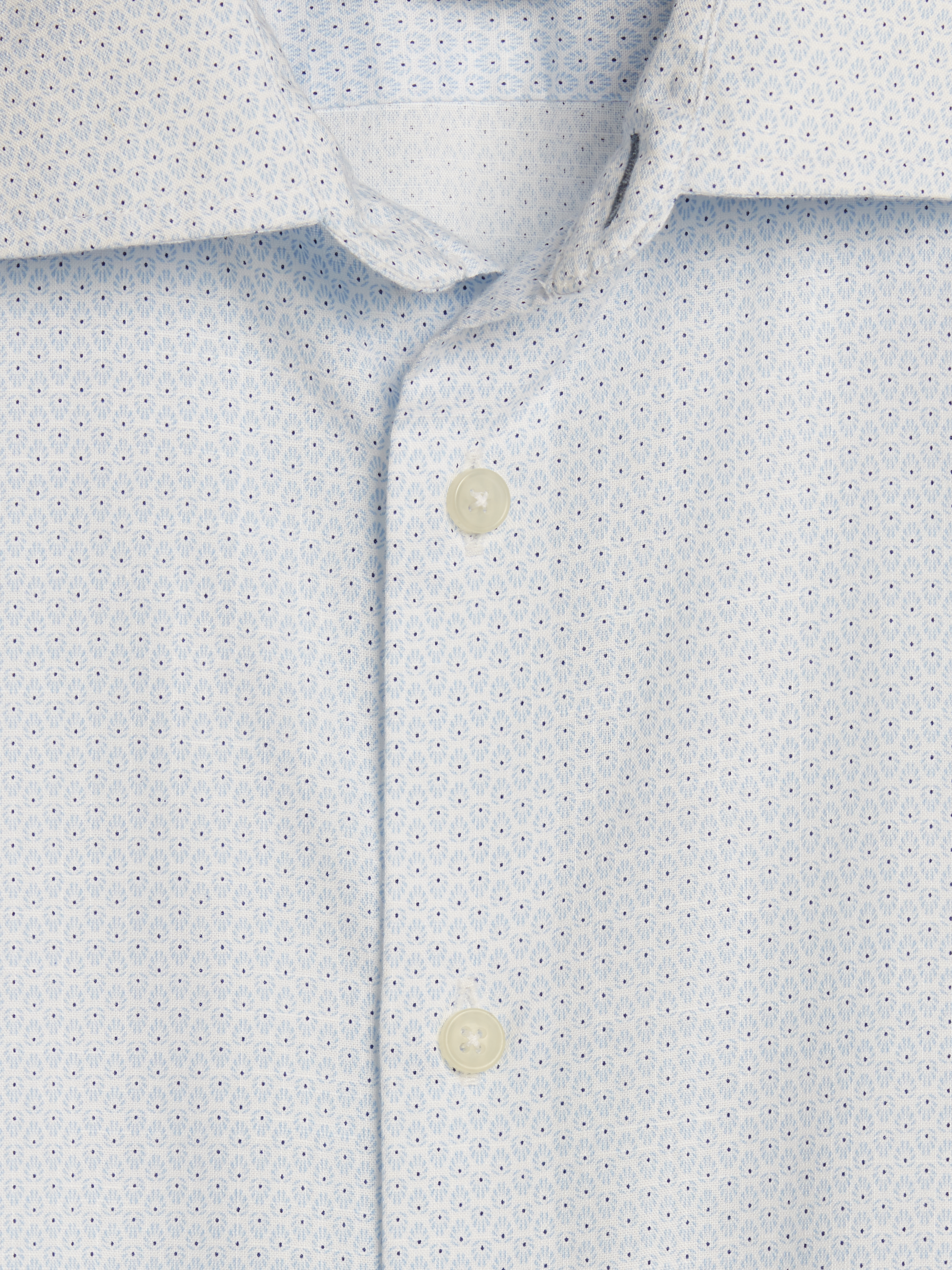 Modern Fit Mini Dot Button Up Shirt