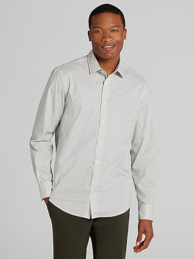 Awearness Kenneth Cole CHILLFLEX Slim Fit Button Up Shirt