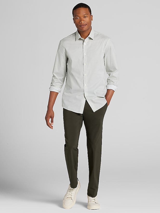 Awearness Kenneth Cole CHILLFLEX Slim Fit Button Up Shirt