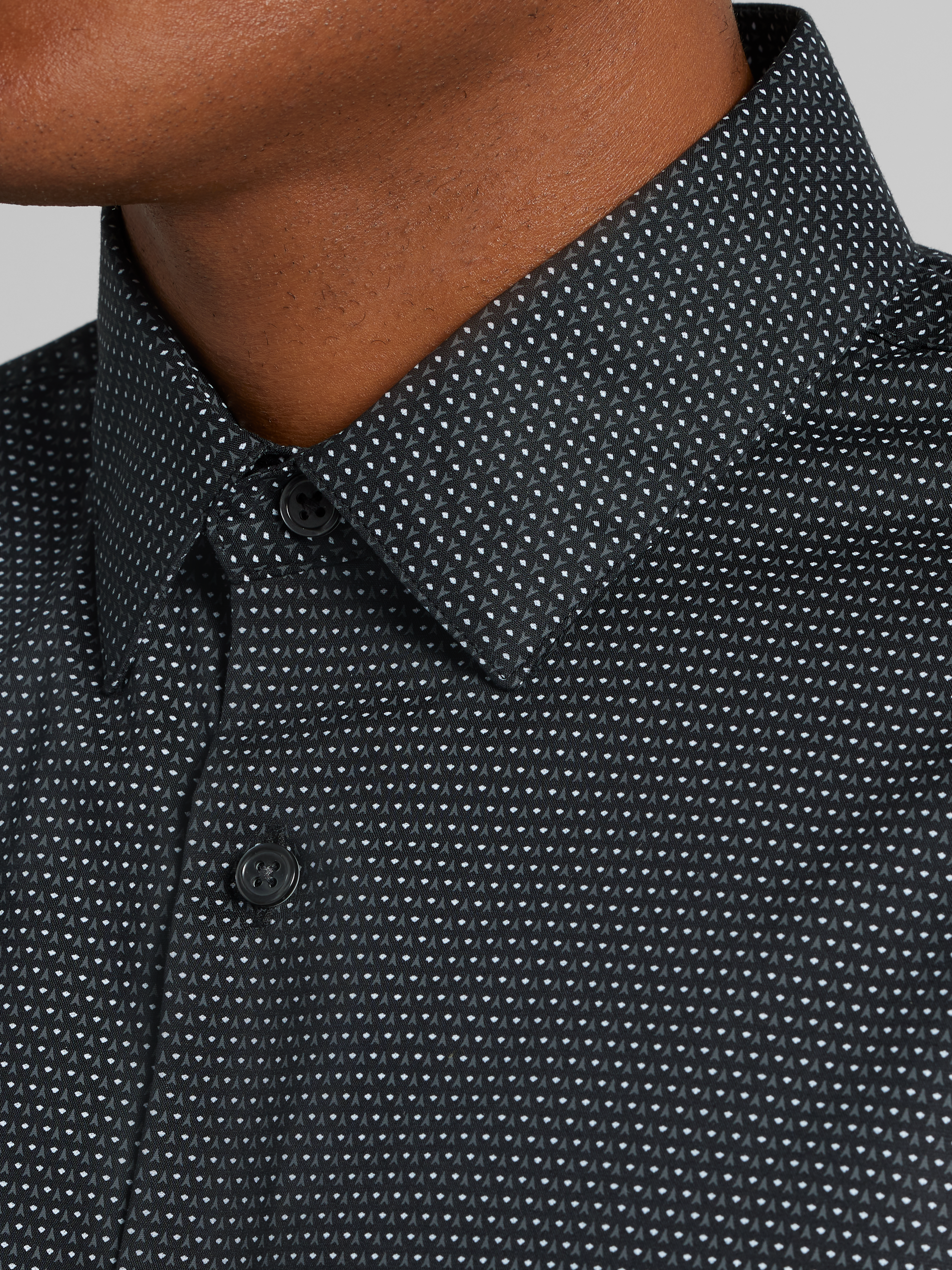 Slim Fit Short Sleeve Button Up Shirt