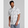 Joseph Abboud Modern Fit Linen Blend Button Up Shirt
