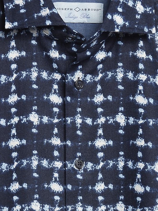 Joseph Abboud Modern Fit Linen Blend Button Up Shirt