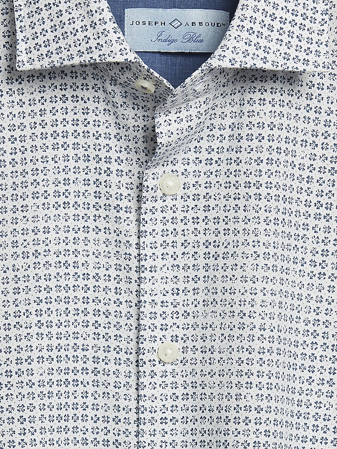 Joseph Abboud Modern Fit Linen Blend Button Up Shirt