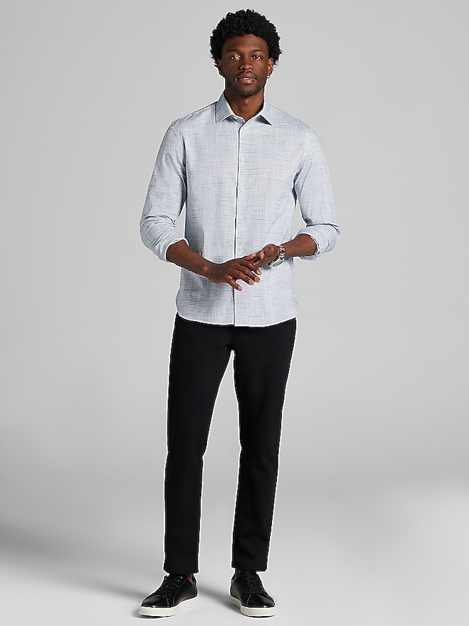 Joseph Abboud Modern Fit Cotton Button Up Shirt