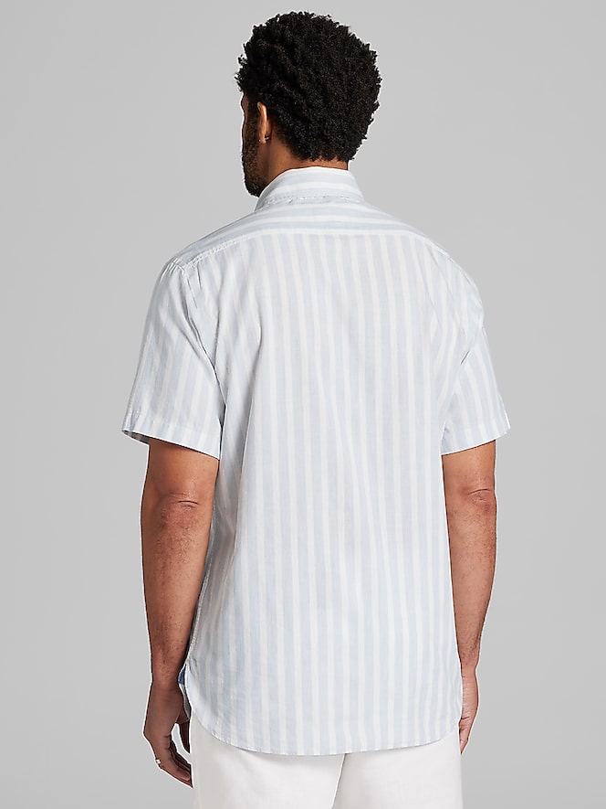 Joseph Abboud Modern Fit Cotton Button Up Shirt
