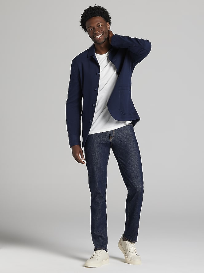 Joseph Abboud Modern Fit Textured Knit Chore Jacket
