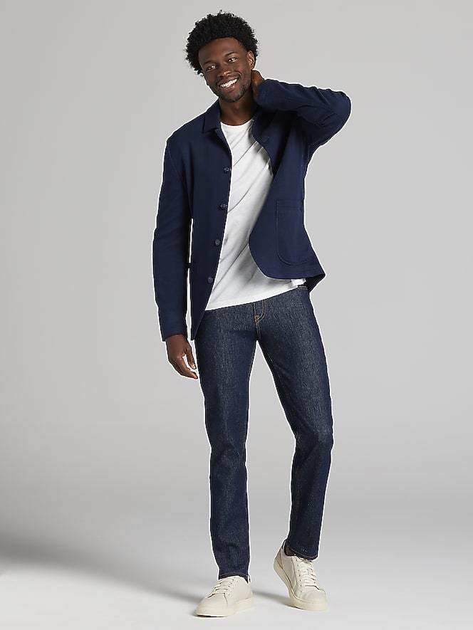 Joseph Abboud Modern Fit Textured Knit Chore Jacket