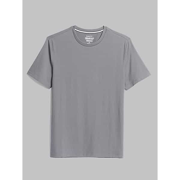 Awearness Kenneth Cole Big & Tall Men's Slim Fit Performance Crewneck Tee Charcoal - Size: XLT TMW6BJB50617