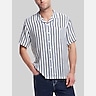 Weatherproof Vintage Classic Fit Striped Short Sleeve Camp Shirt