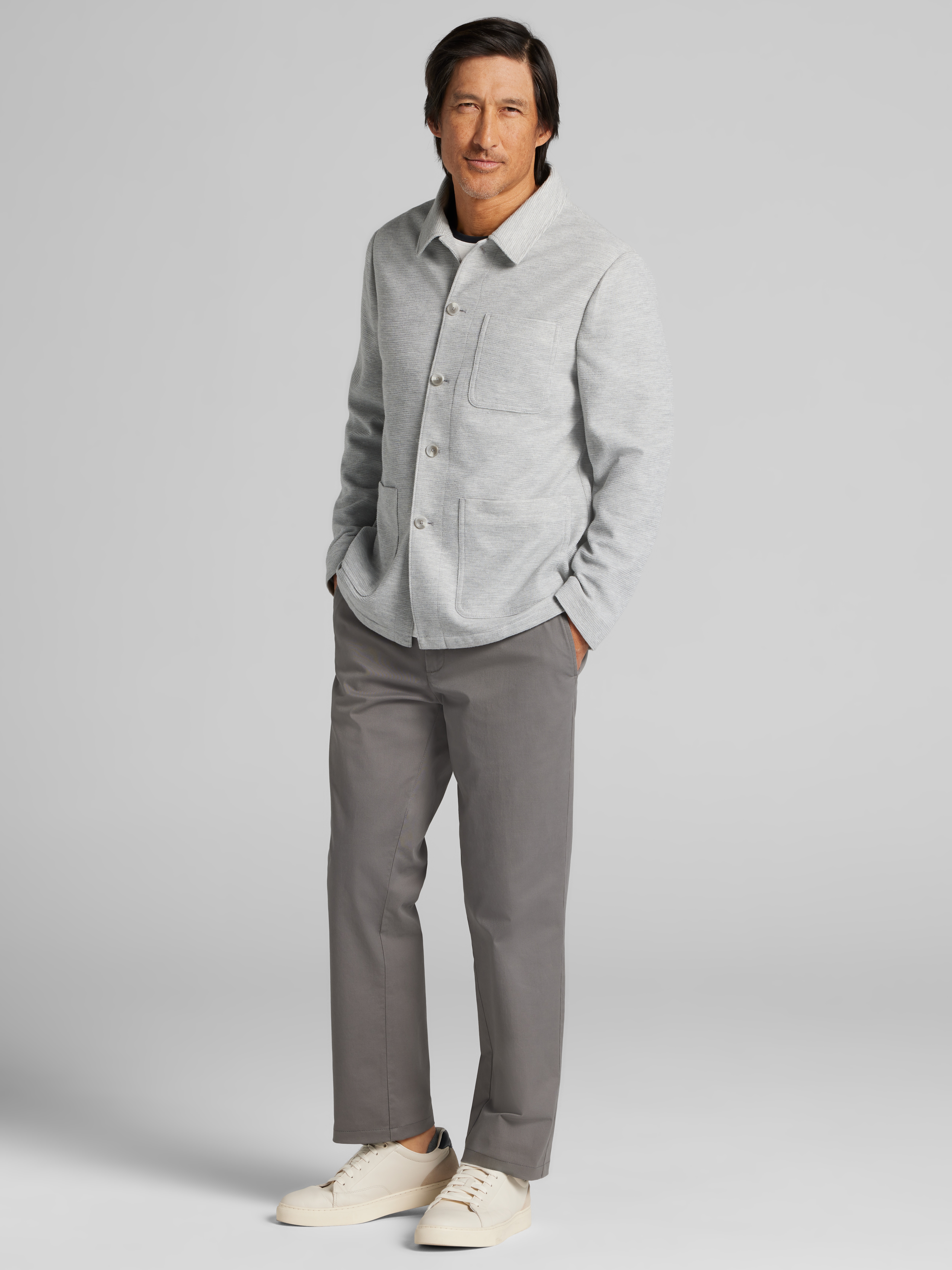 Modern Fit Knit Chore Jacket