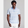 Awearness Kenneth Cole Slim Fit Space Dye Stripe Polo