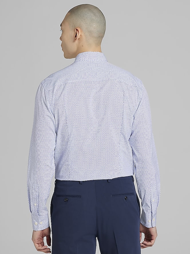 Awearness Kenneth Cole Slim Fit 4-Way Stretch Button Up Shirt