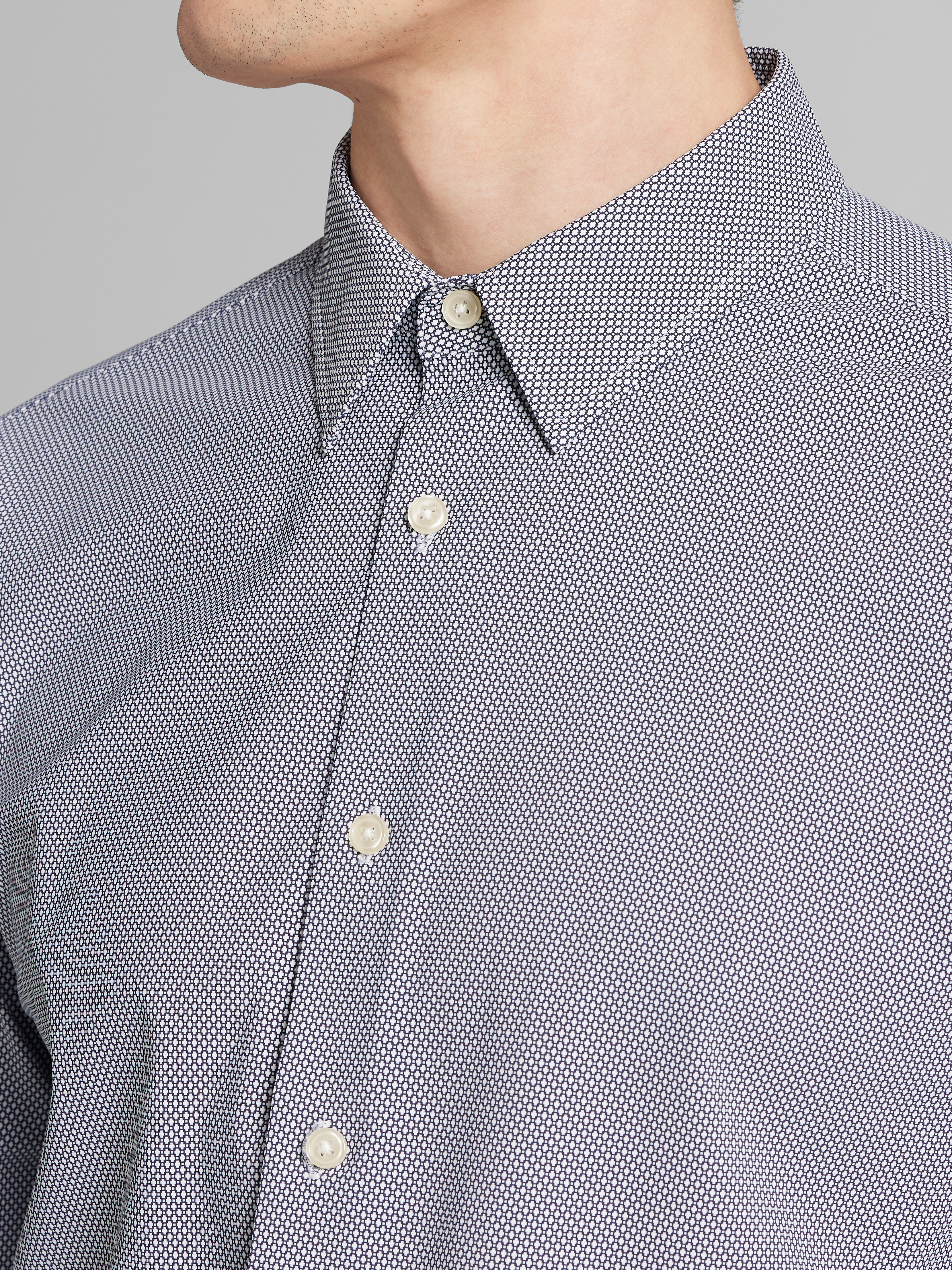 Slim Fit 4-Way Stretch Button Up Shirt
