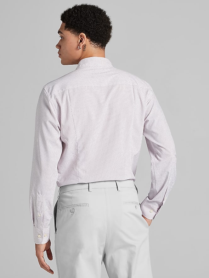 Awearness Kenneth Cole Slim Fit 4-Way Stretch Button Up Shirt