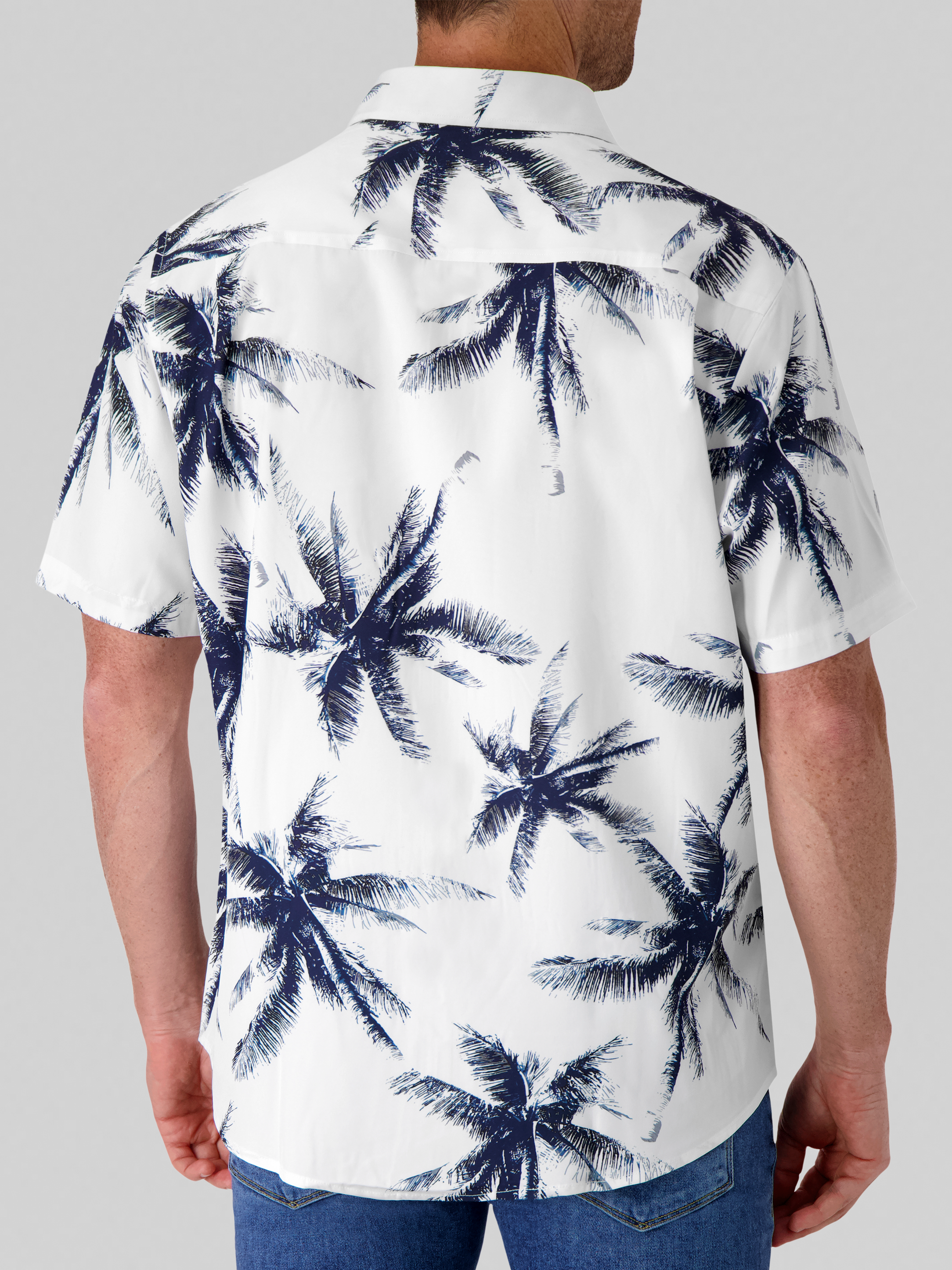 Modern Fit 4-Way Stetch Button Up Shirt