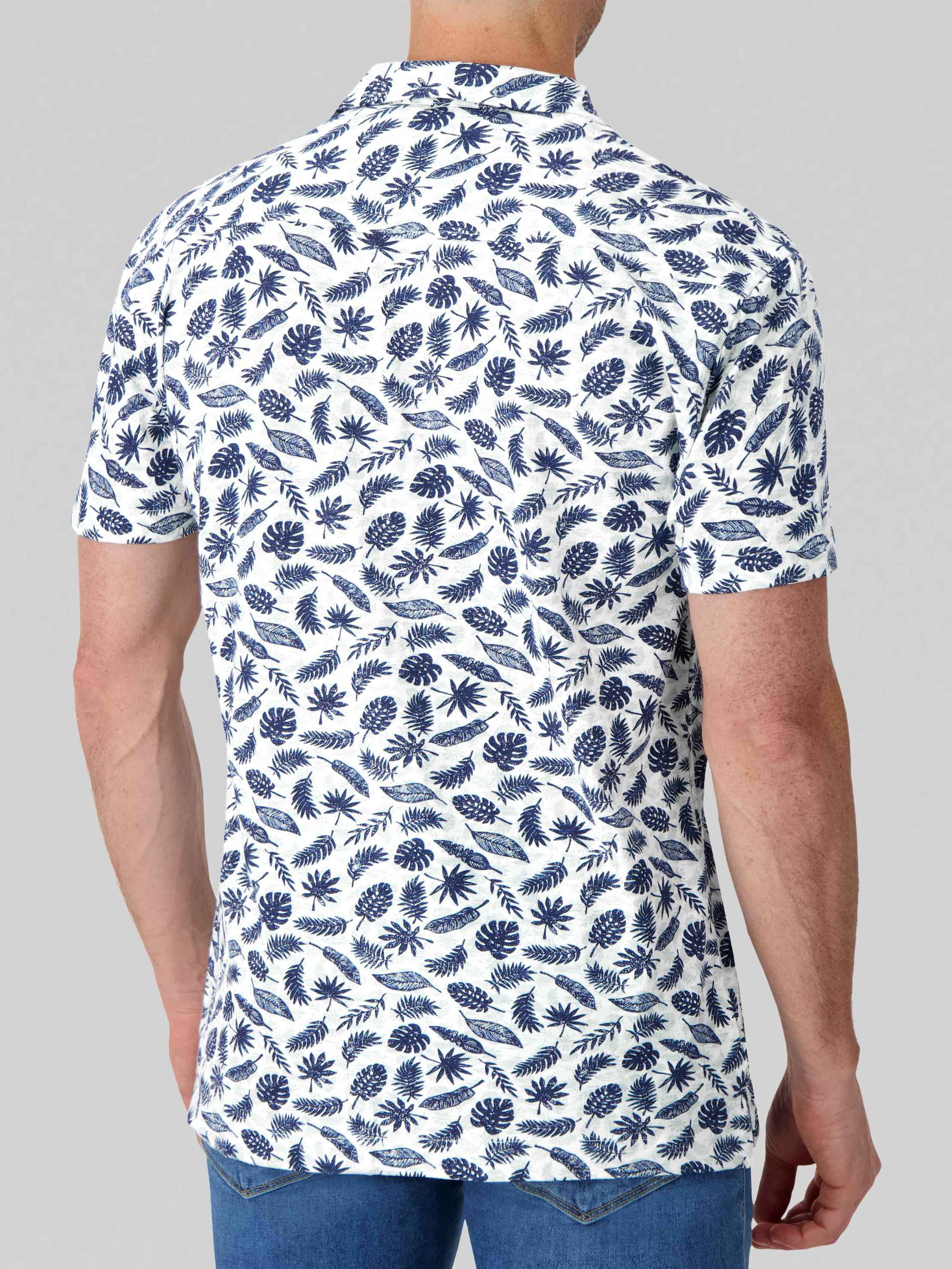 Modern Fit Cotton Camp Shirt