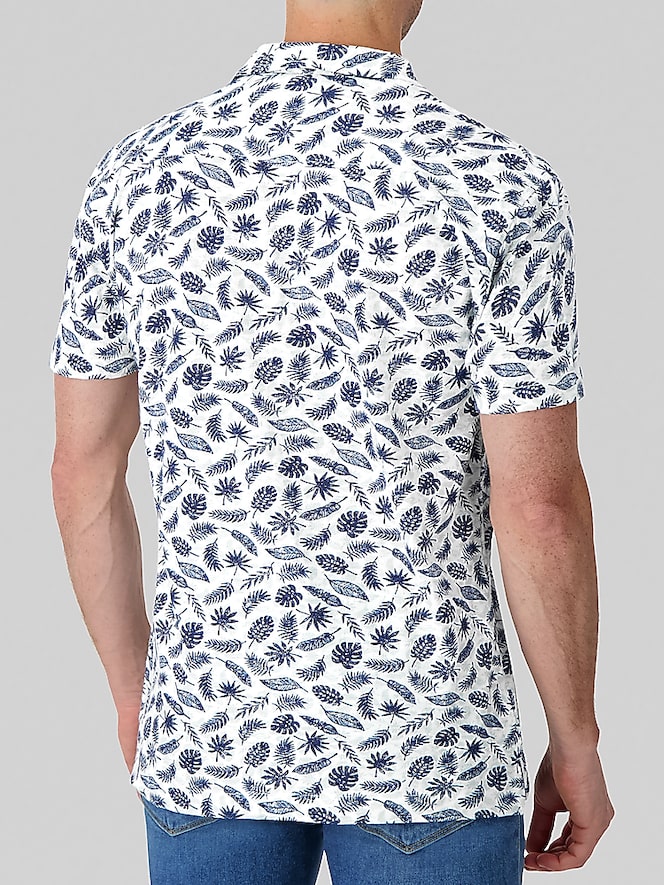Report Collection Modern Fit Cotton Camp Shirt