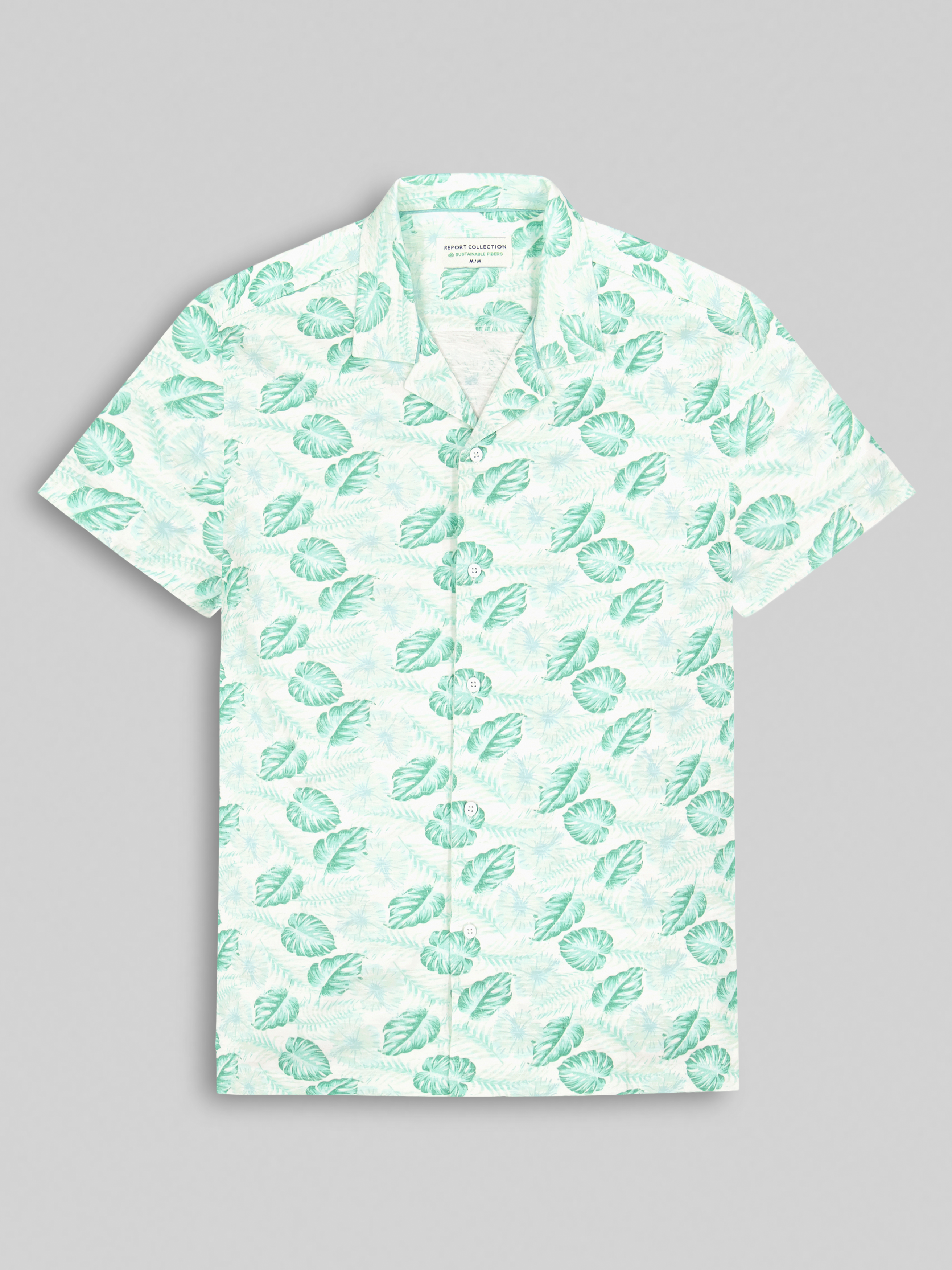 Modern Fit Fern Short Sleeve Camp Shirt
