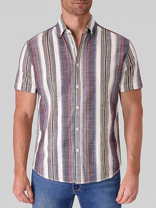 Report Collection Modern Fit Cotton Button Up Shirt