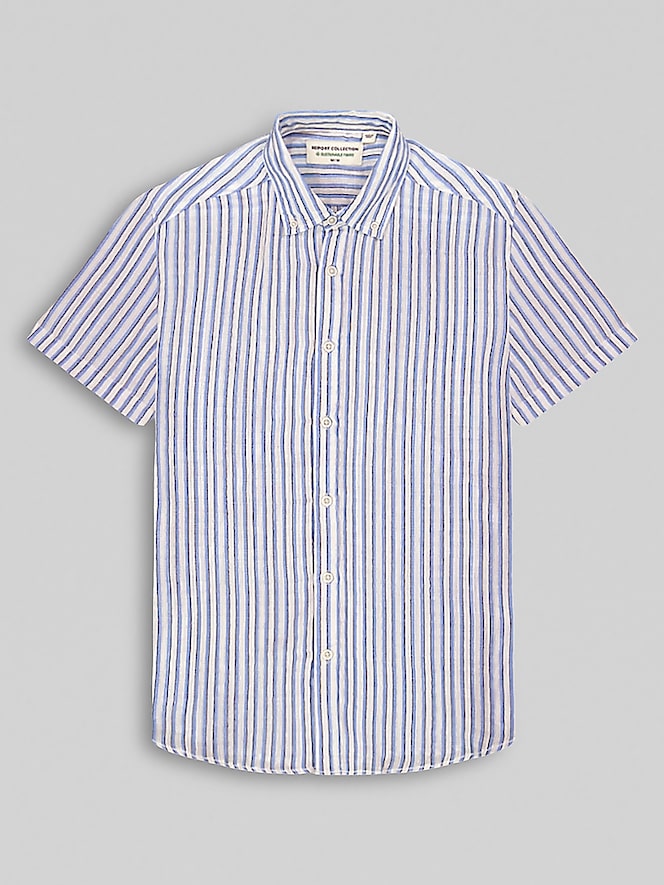 Report Collection Modern Fit Cotton Button Up Shirt