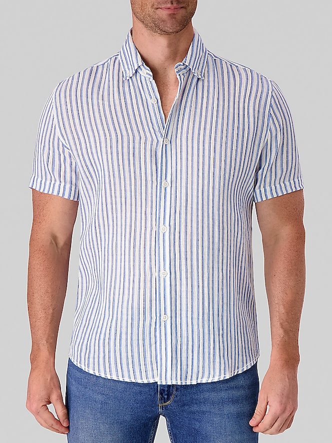 Report Collection Modern Fit Cotton Button Up Shirt