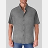 Report Collection Modern Fit Pique Knit Button Up Shirt