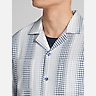 Paisley &Amp; Gray Slim Fit Linen Blend Button Up Shirt
