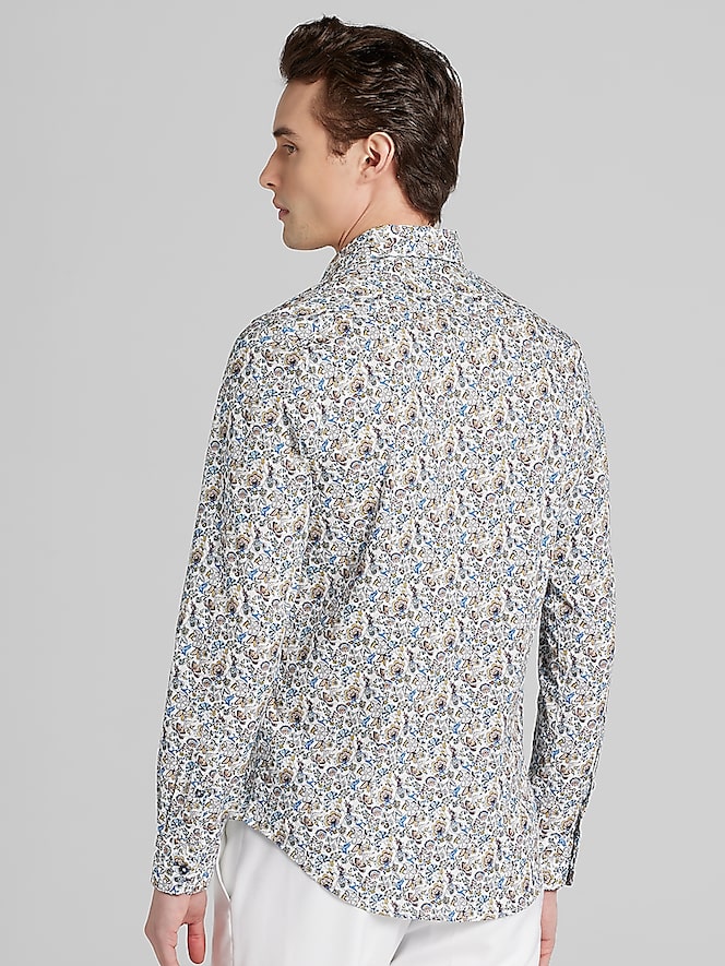 Paisley &Amp; Gray Slim Fit Button Up Shirt