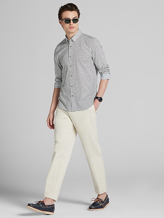 Paisley &Amp; Gray Slim Fit Button Up Shirt