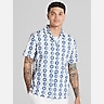 Paisley &Amp; Gray Slim Fit Sun & Moon Camp Shirt