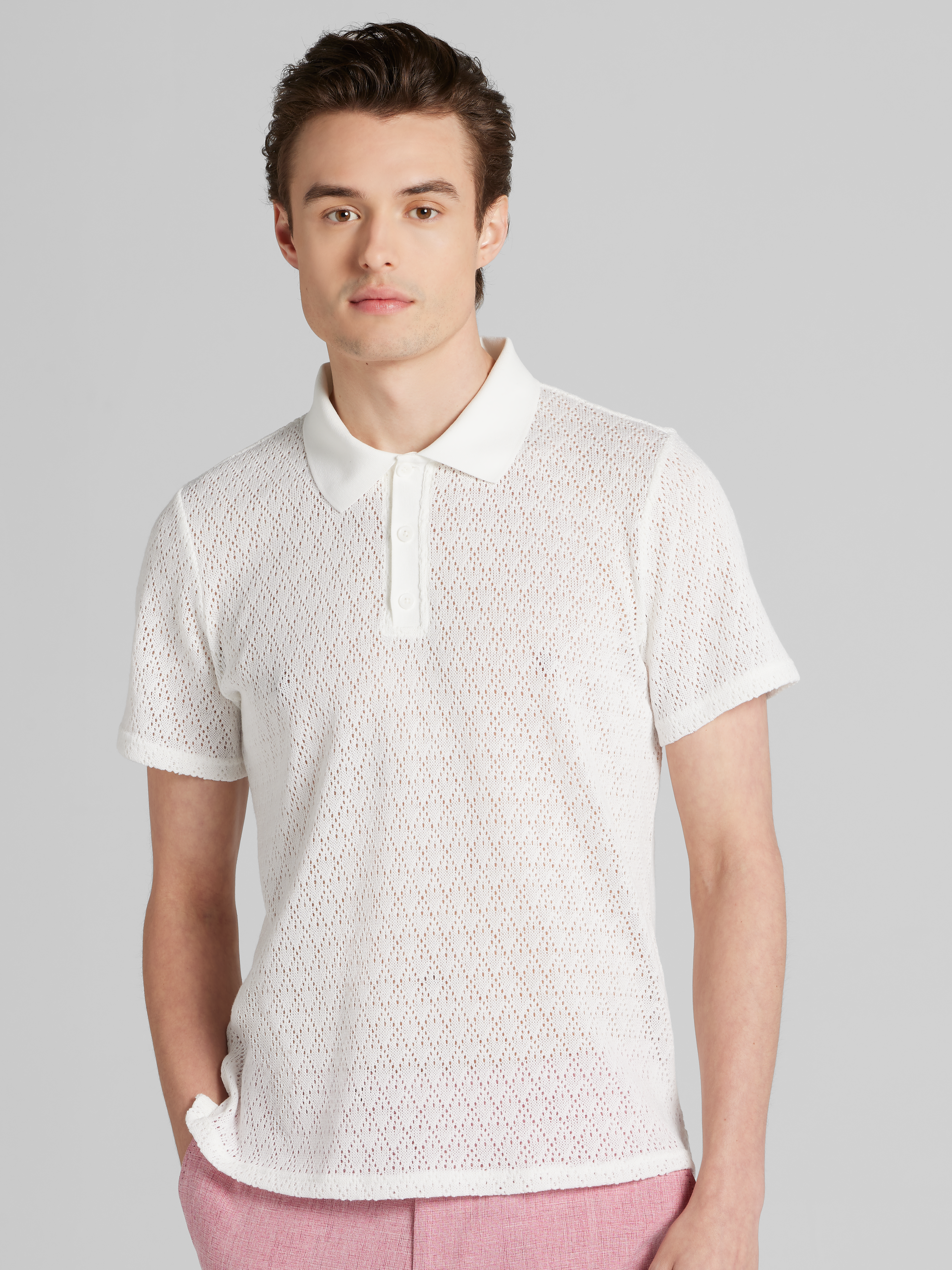 Men's White Polos | Men's Wearhouse