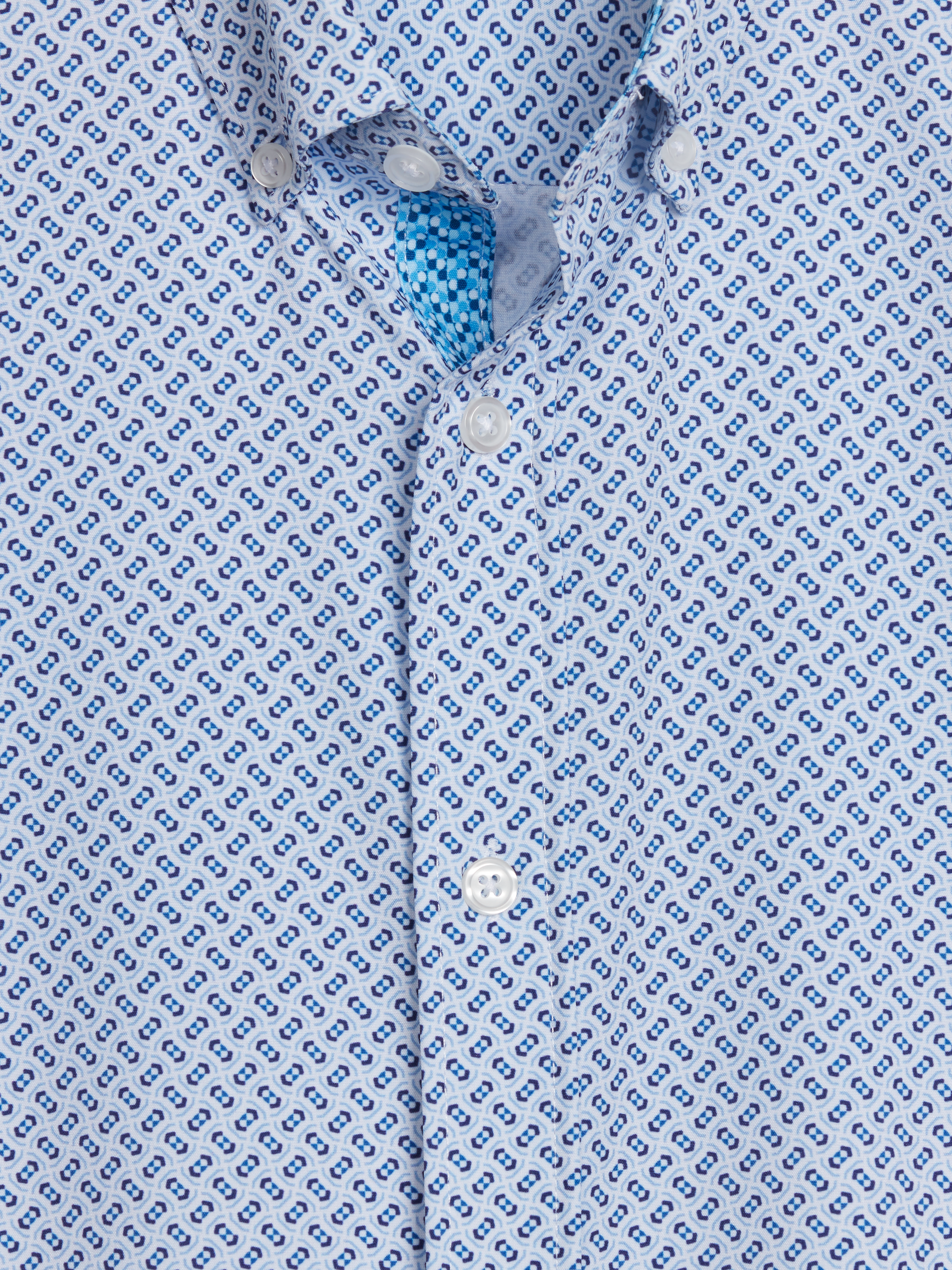 Slim Fit Performance 4-Way Stretch Short Sleeve Button Up Shirt