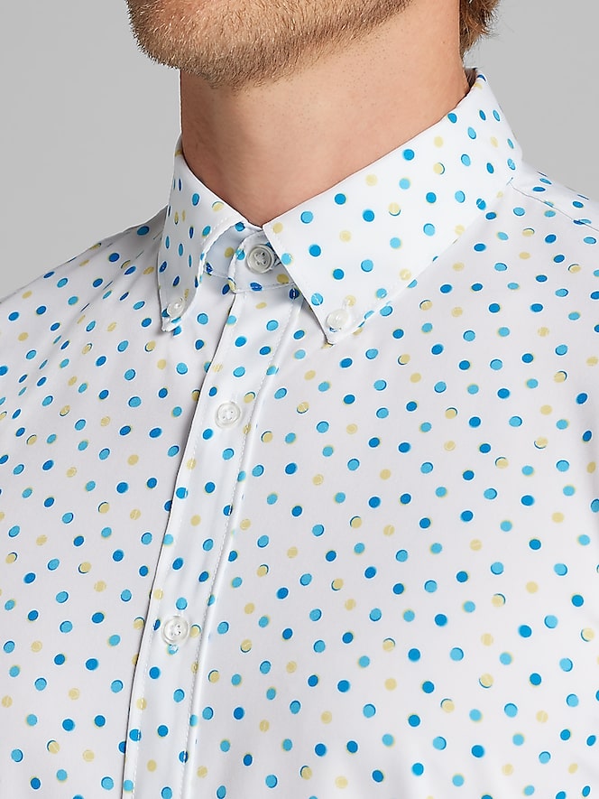 Con.Struct Slim Fit Button Up Shirt