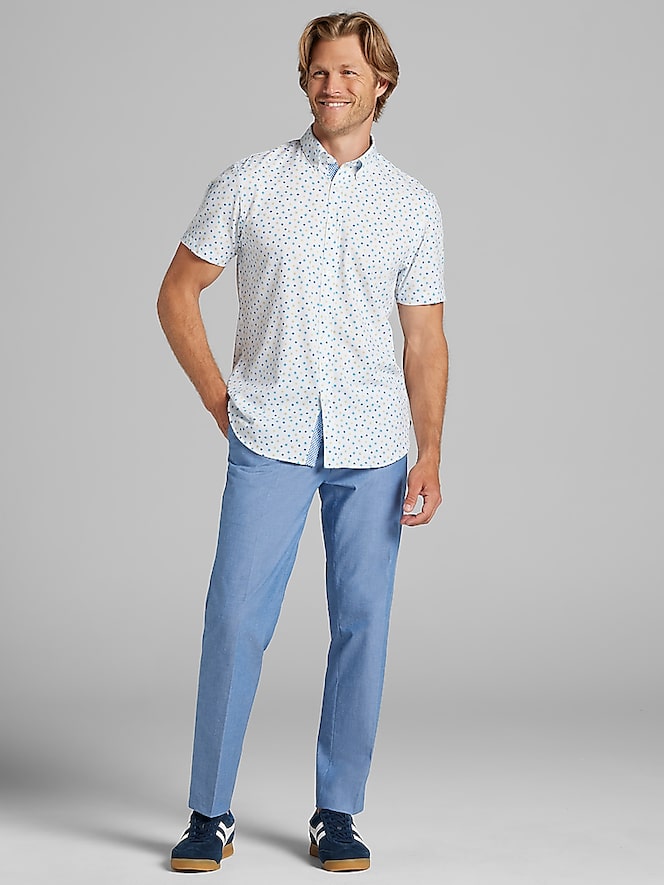Con.Struct Slim Fit Button Up Shirt