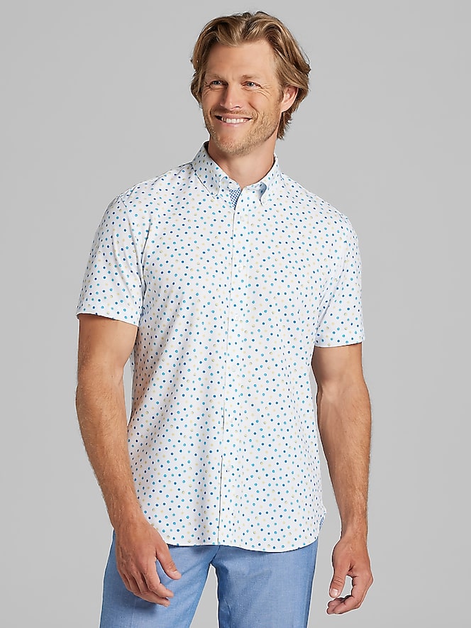 Con.Struct Slim Fit Button Up Shirt