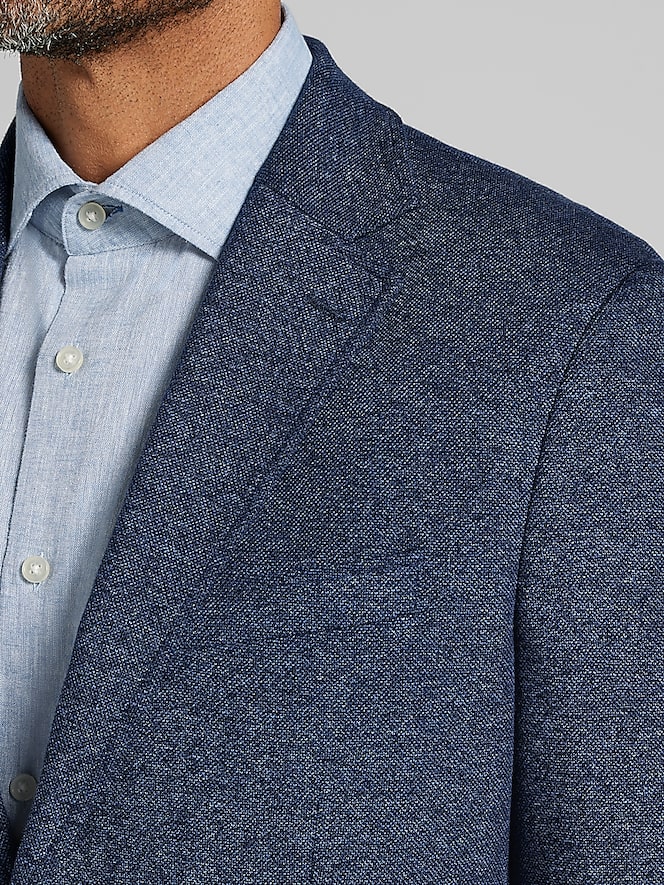 Joseph Abboud Modern Fit Pique Knit Blazer