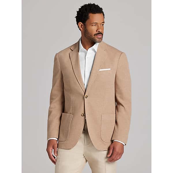 Joseph Abboud Men's Modern Fit Pique Knit Blazer Cartouche TMW6BZ440005