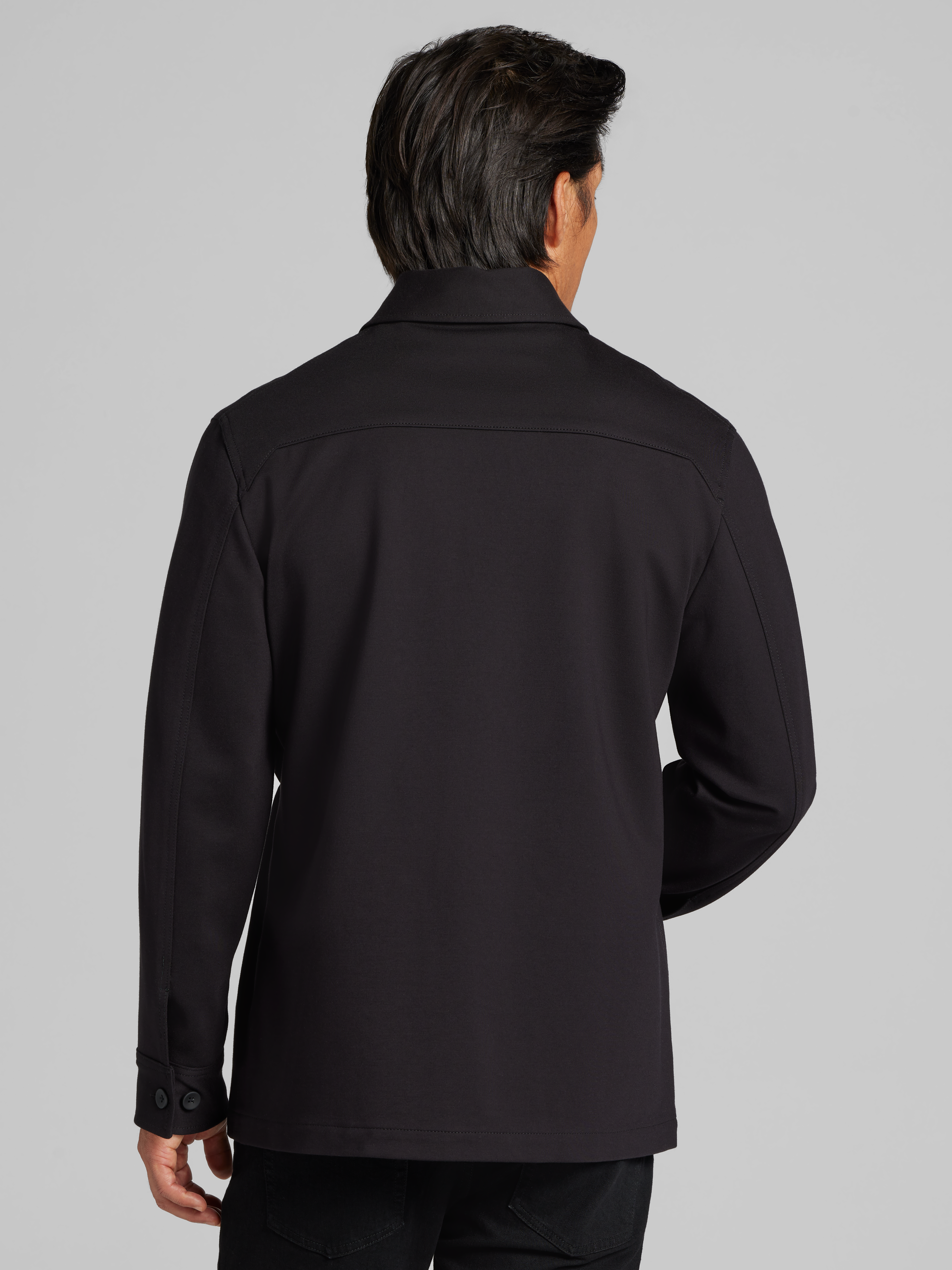 Modern Fit Shirt Jacket