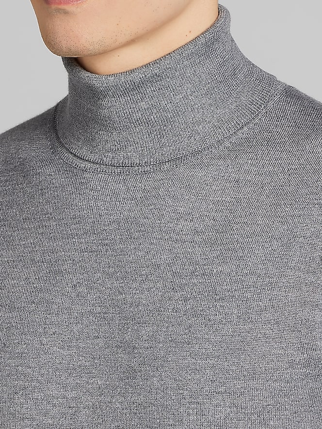 Joseph Abboud Merino Wool Turtleneck Sweater