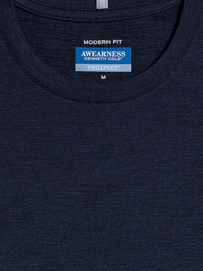 Awearness Kenneth Cole CHILLFLEX Modern Fit Performance Crewneck Tee