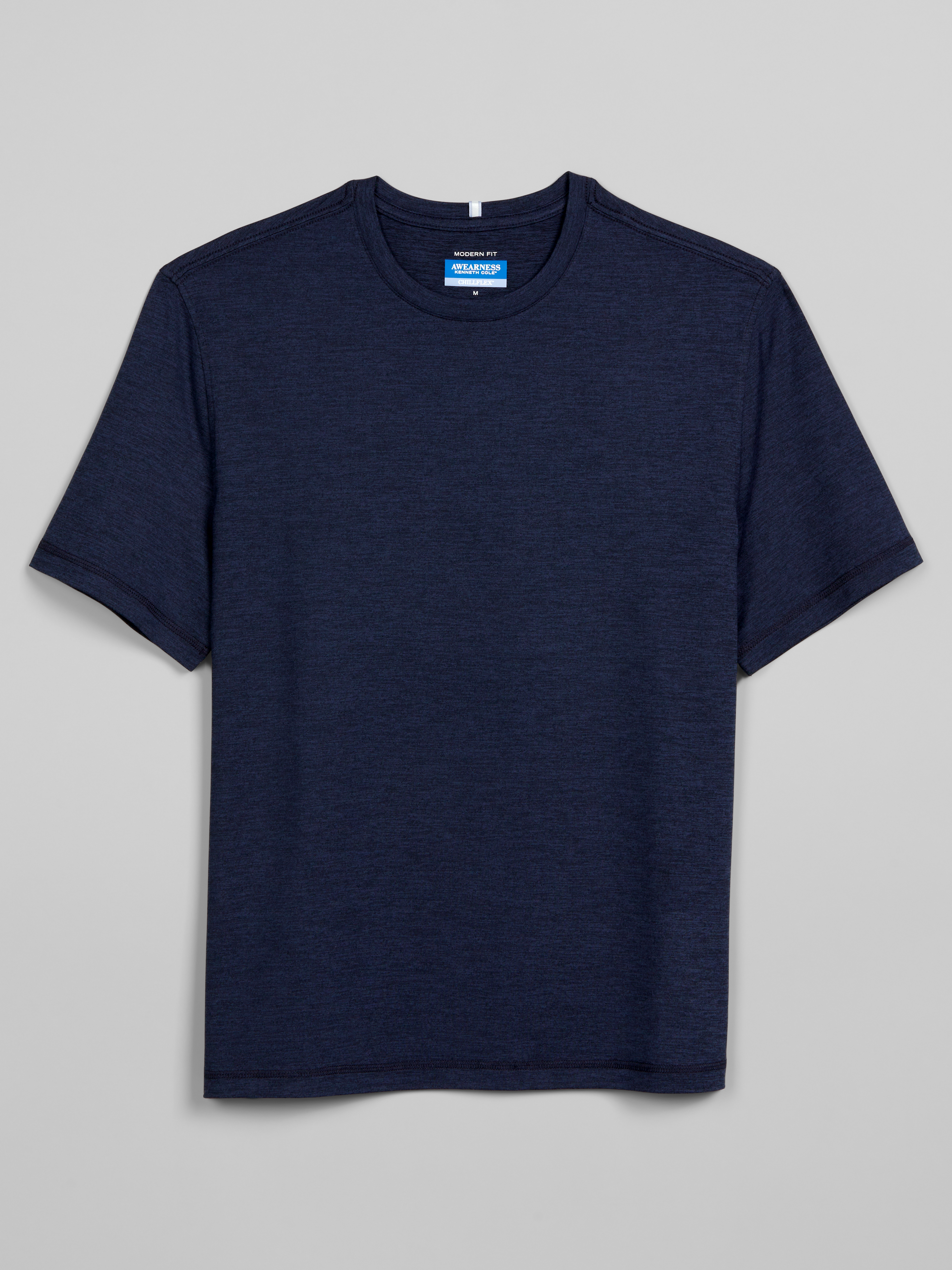 Awearness Kenneth Cole CHILLFLEX Modern Fit Crewneck Tee, Navy