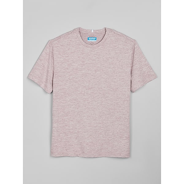 Awearness Kenneth Cole Big & Tall Men's CHILLFLEX Modern Fit Performance Crewneck Tee Burg - Size: 1X