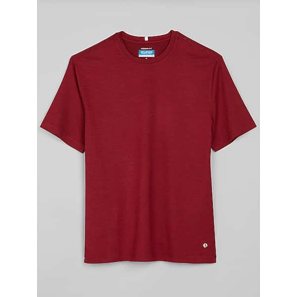 Awearness Kenneth Cole Big & Tall Men's CHILLFLEX Modern Fit Performance Crewneck Tee Red - Size: XLT