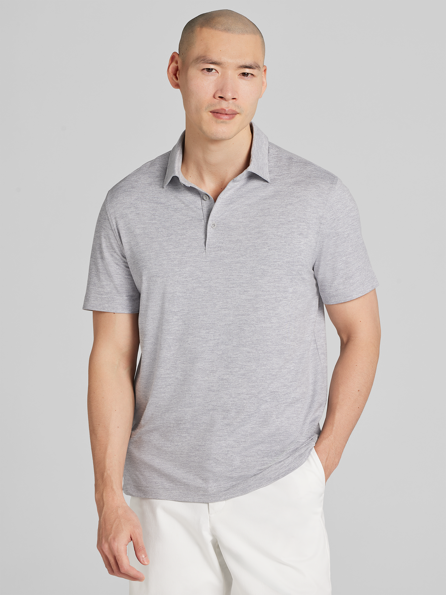 Awearness Kenneth Cole CHILLFLEX Modern Fit Performance Polo, Med