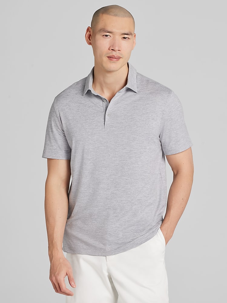 26SS ANCELLM L/S POLO GRAY サイズ2 L/S POLO(GRAY) – ANCELLM