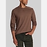 Weatherproof Vintage Micro-Stripe Jersey Crew Neck Pullover
