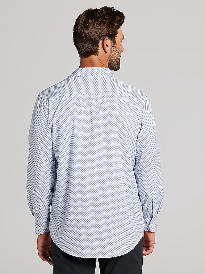 Awearness Kenneth Cole CHILLFLEX Modern Fit 4-Way Stretch Button Up Shirt